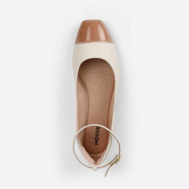 Mochi Women Peach Casual Ballerinas (SKU: 31-1091-80-37)