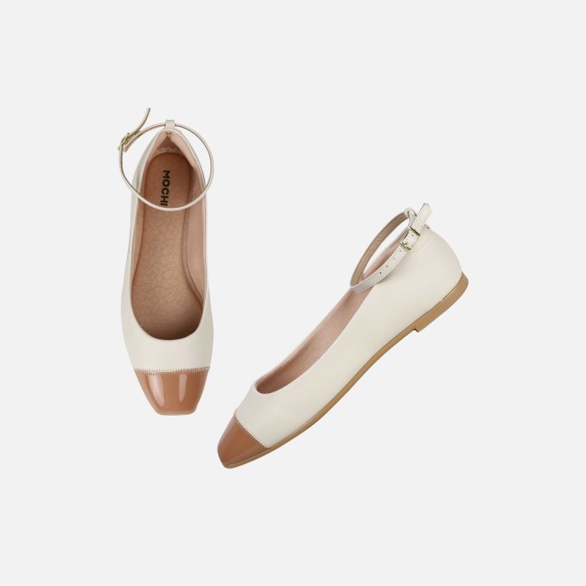 Mochi Women Peach Casual Ballerinas (SKU: 31-1091-80-37)