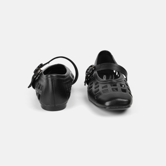 Mochi Women Black Casual Ballerinas (SKU: 31-1092-11-37)