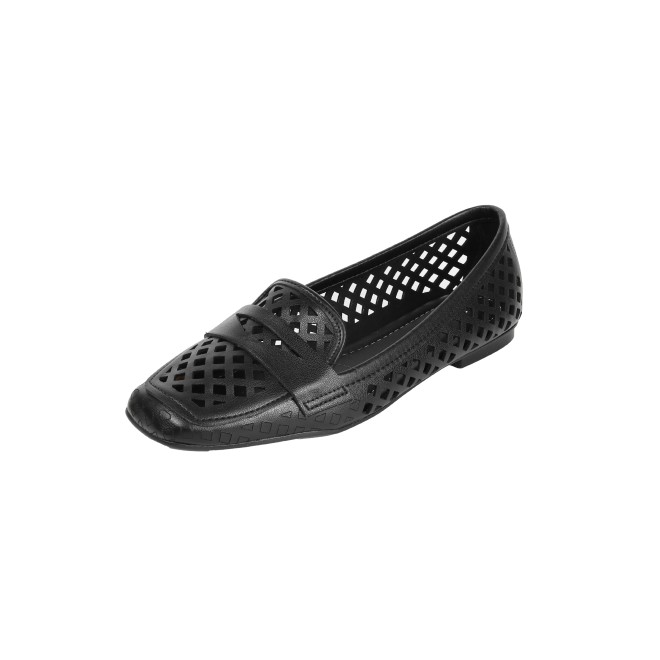 Mochi Women Black Casual Ballerinas (SKU: 31-1093-11-37)