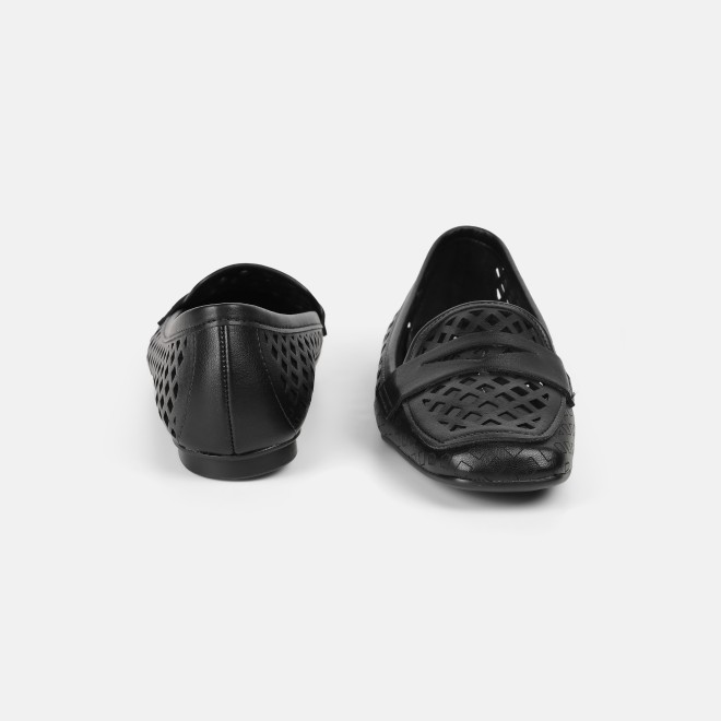 Mochi Women Black Casual Ballerinas (SKU: 31-1093-11-37)