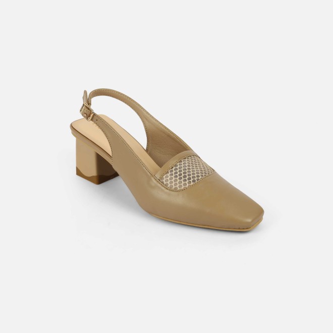 Mochi Women Beige Formal Sandals (SKU: 31-1103-20-36)