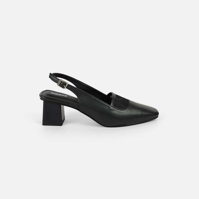 Mochi Women Black Formal Sandals (SKU: 31-1103-11-36)