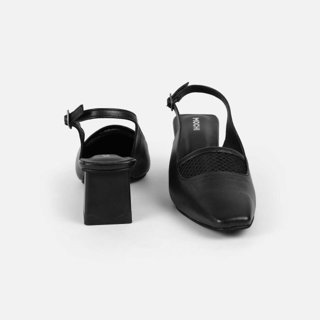 Mochi Women Black Formal Sandals (SKU: 31-1103-11-36)