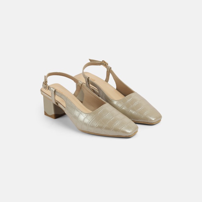 Mochi Women Gold Formal Sandals (SKU: 31-1106-15-36)
