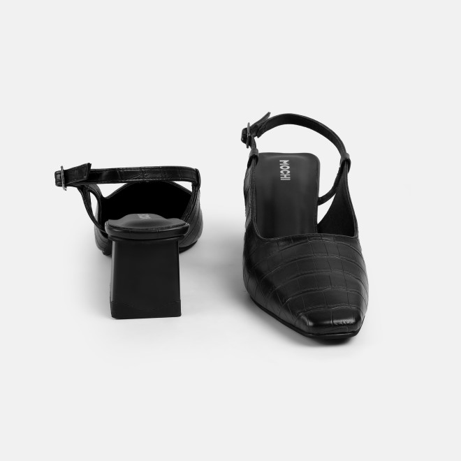 Mochi Women Black Formal Sandals (SKU: 31-1106-11-37)
