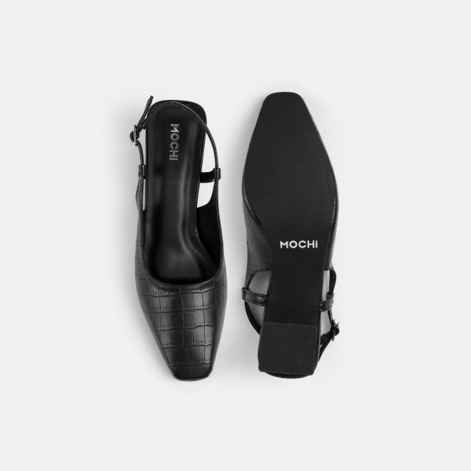 Mochi Women Black Formal Sandals (SKU: 31-1106-11-37)