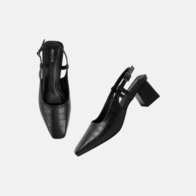 Mochi Women Black Formal Sandals (SKU: 31-1106-11-37)