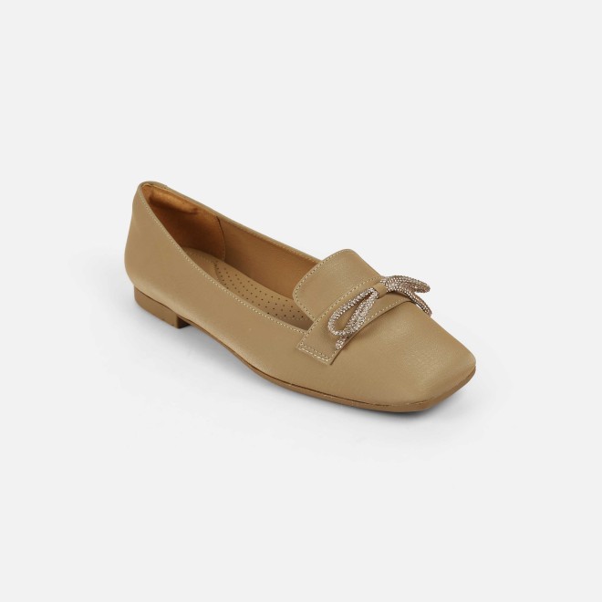 Mochi Women Beige Casual Ballerinas (SKU: 31-1119-20-36)