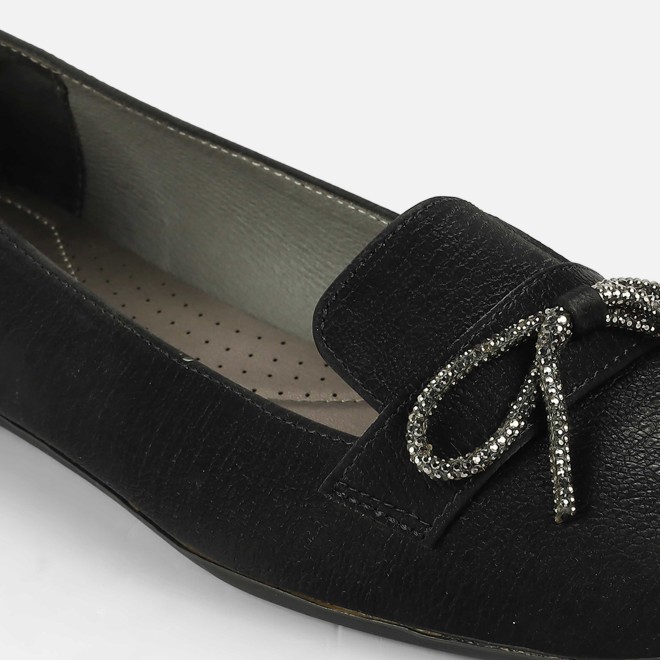 Mochi Women Black Casual Ballerinas (SKU: 31-1119-11-36)