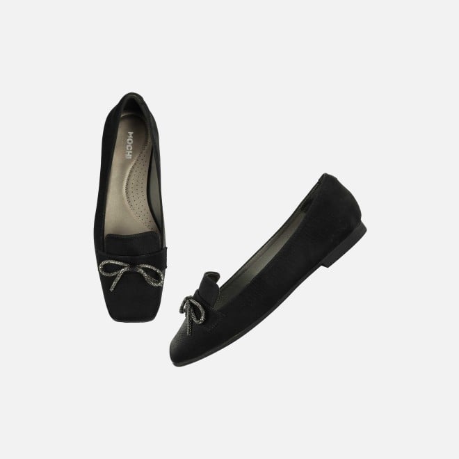 Mochi Women Black Casual Ballerinas (SKU: 31-1119-11-36)