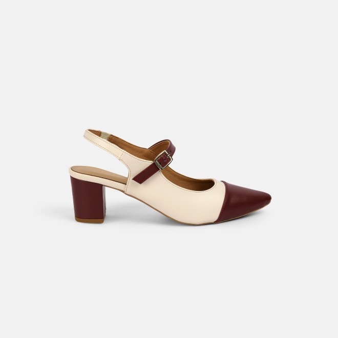 Mochi Women Maroon Formal Sandals (SKU: 31-1131-44-36)