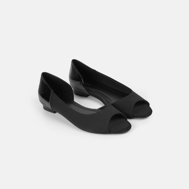 Mochi Women Black Casual Ballerinas (SKU: 31-1133-11-36)