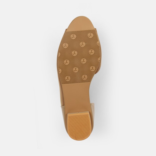 Mochi Women Beige-red Casual Ballerinas (SKU: 31-1133-89-36)