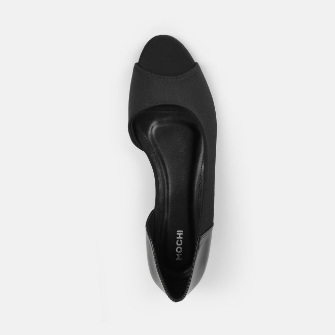 Mochi Women Black Casual Ballerinas (SKU: 31-1133-11-36)