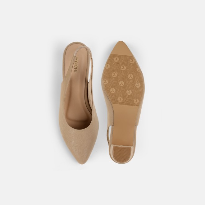 Mochi Women Gold Casual Sandals (SKU: 31-1139-15-37)