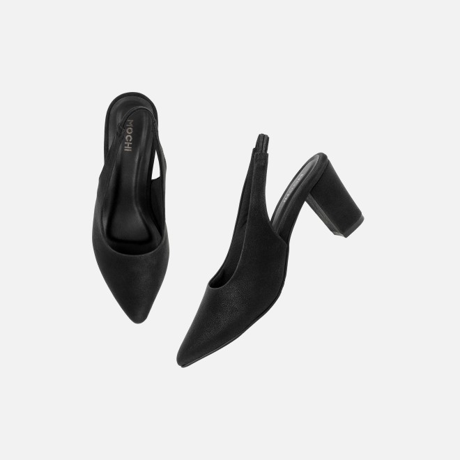 Mochi Women Black Formal Sandals (SKU: 31-1139-11-36)