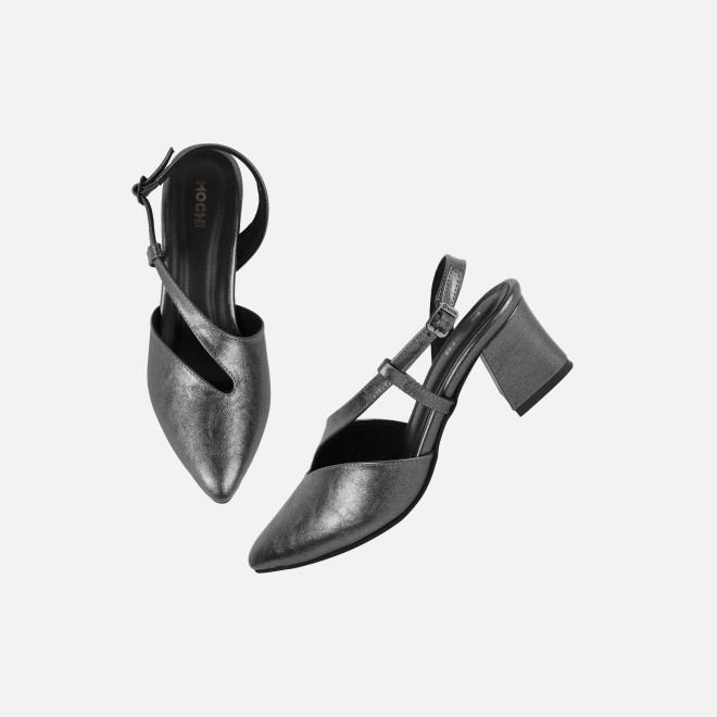 Mochi Women Grey Formal Sandals (SKU: 31-1140-14-36)