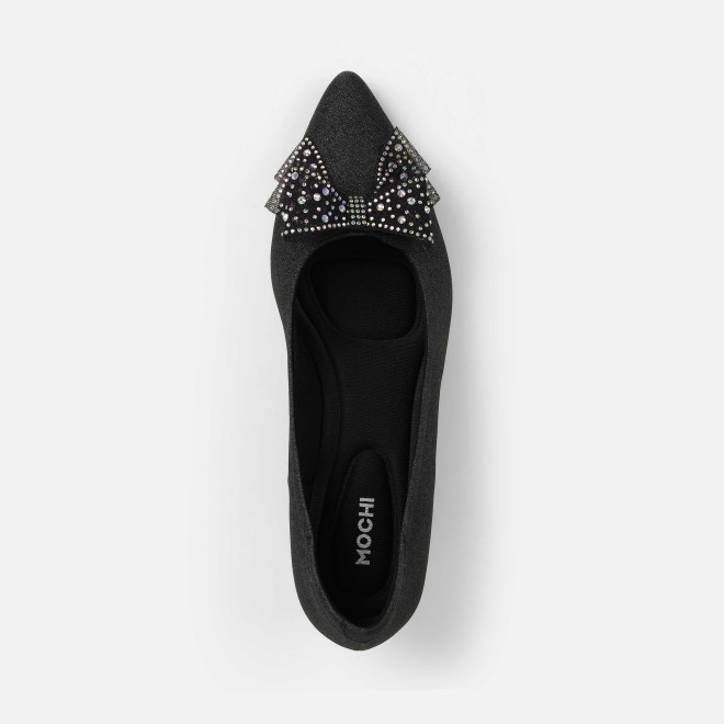 Mochi Women Black Party Pumps (SKU: 31-1157-11-36)