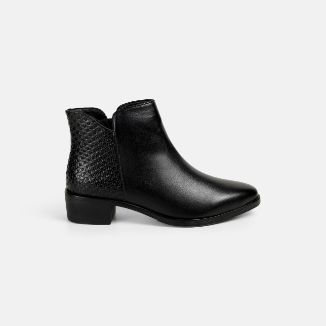 Mochi Women Black Party Boots (SKU: 31-1223-11-36)