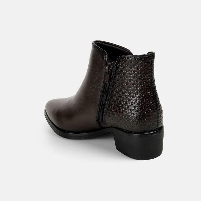 Mochi Women Brown Party Boots (SKU: 31-1223-12-36)