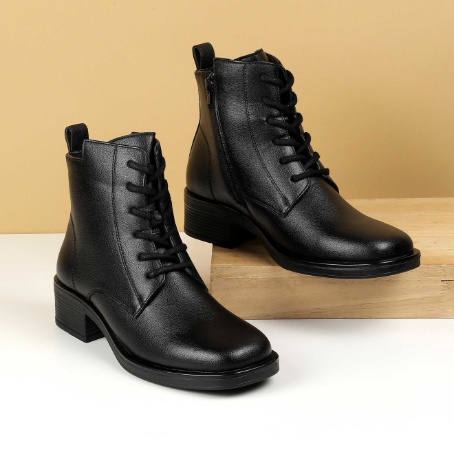 Women Black Casual Boots