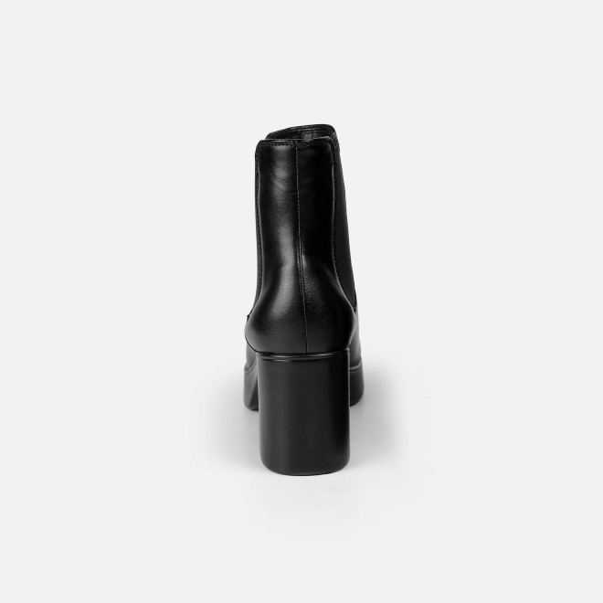 Mochi Women Black Casual Boots (SKU: 31-1229-11-36)