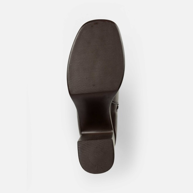 Mochi Women Brown Casual Boots (SKU: 31-1230-12-36)
