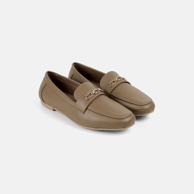 Mochi Women Beige-red Formal Ballerinas (SKU: 31-1235-89-36)