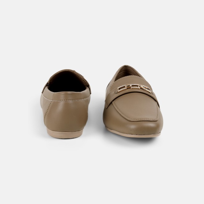 Mochi Women Beige-red Formal Ballerinas (SKU: 31-1235-89-36)