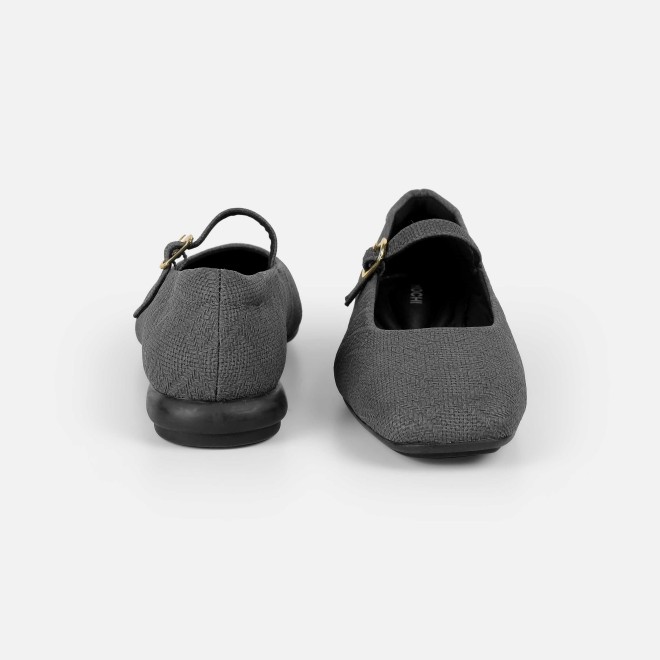 Mochi Women Grey Casual Ballerinas (SKU: 31-1238-14-36)