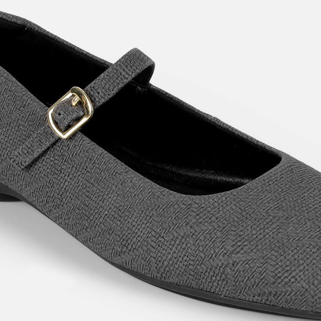 Mochi Women Grey Casual Ballerinas (SKU: 31-1238-14-36)