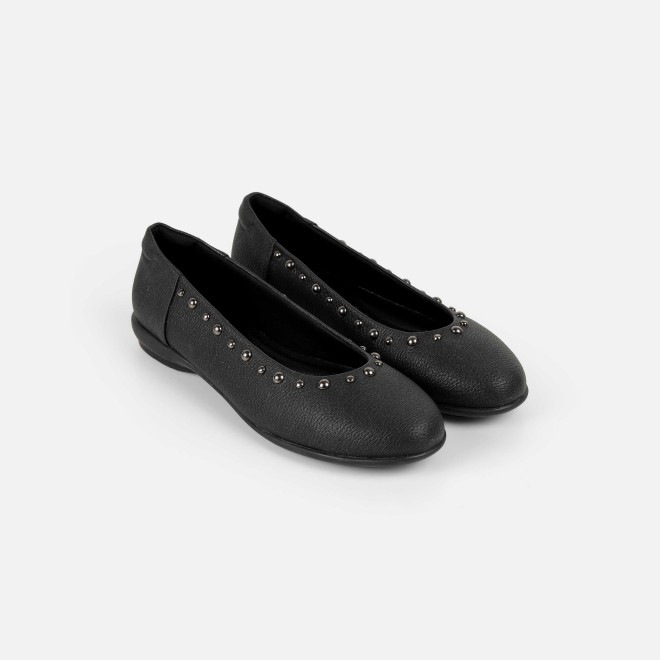 Mochi Women Black Casual Ballerinas (SKU: 31-1240-11-36)