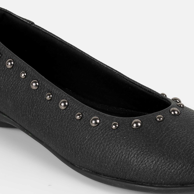 Mochi Women Black Casual Ballerinas (SKU: 31-1240-11-36)
