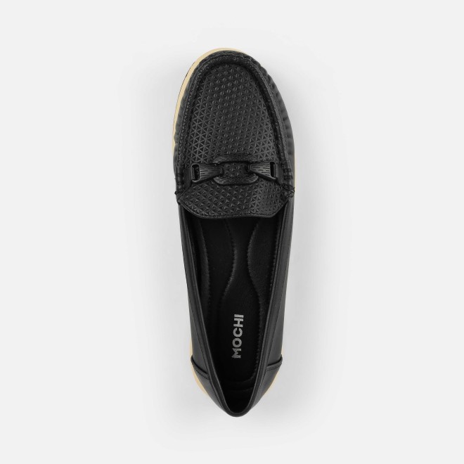 Mochi Women Black Casual Loafers (SKU: 31-1243-11-36)