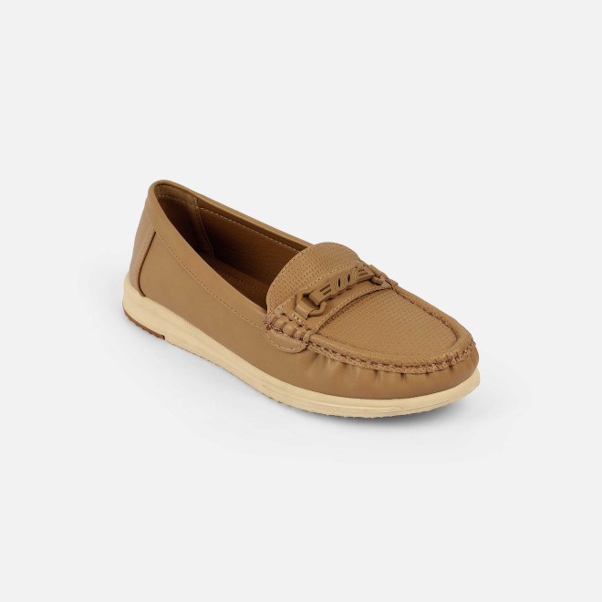 Mochi Women Beige-red Casual Loafers (SKU: 31-1244-89-36)