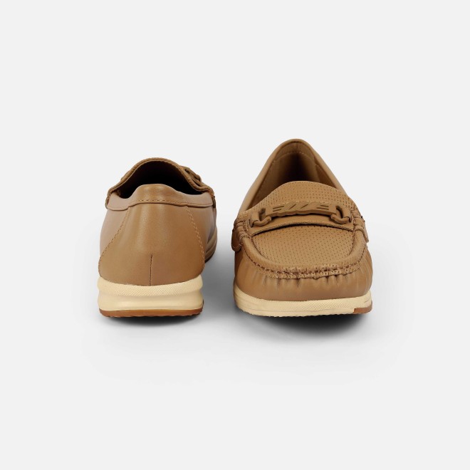 Mochi Women Beige-red Casual Loafers (SKU: 31-1244-89-36)