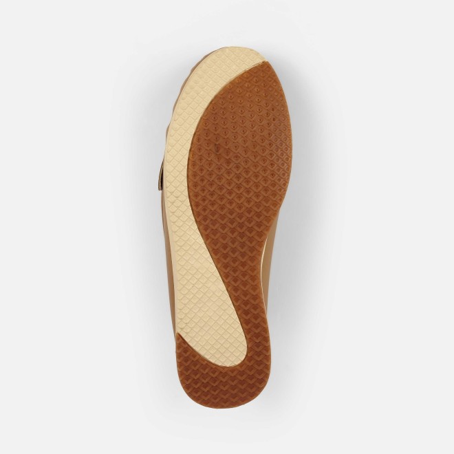 Mochi Women Beige-red Casual Loafers (SKU: 31-1244-89-36)