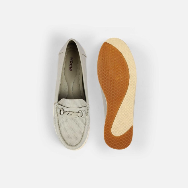 Mochi Women Off-white Casual Loafers (SKU: 31-1244-66-36)