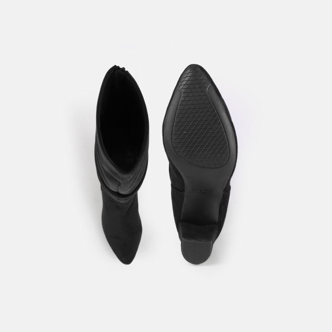 Mochi Women Black Casual Boots (SKU: 31-1247-11-36)