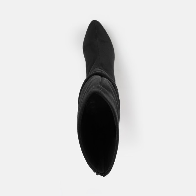 Mochi Women Black Casual Boots (SKU: 31-1247-11-36)