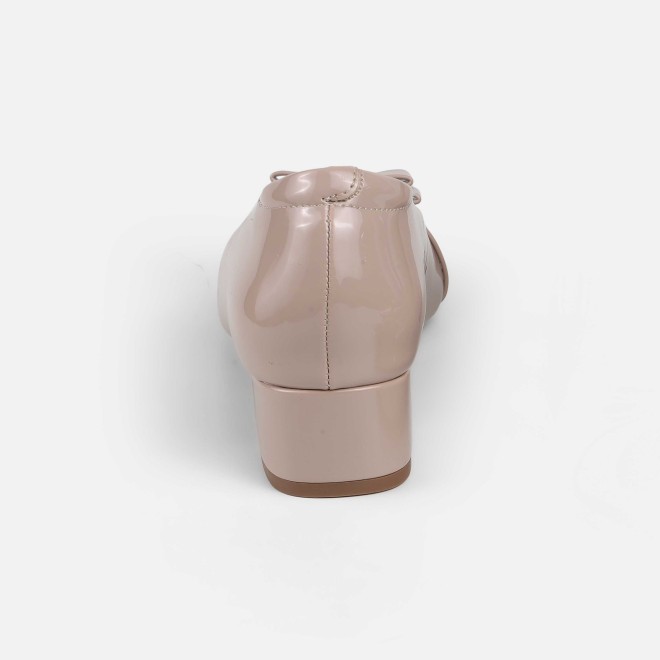 Mochi Women Beige Formal Peep Toes (SKU: 31-1249-20-36)