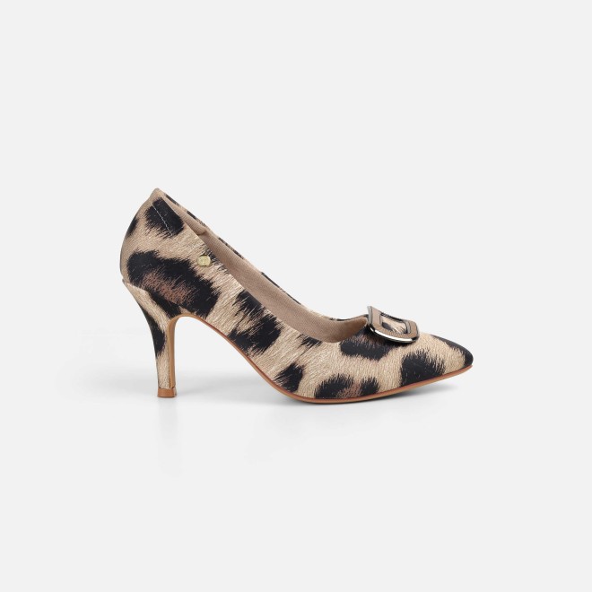 Mochi Women Beige Party Pumps (SKU: 31-1250-20-36)