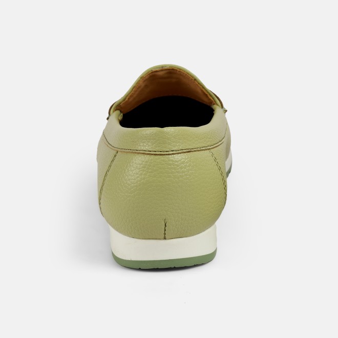 Mochi Women Green Casual Loafers (SKU: 31-1256-21-36)