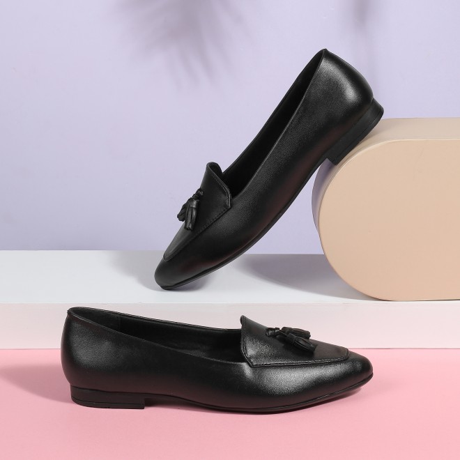 Women Black Formal Ballerinas