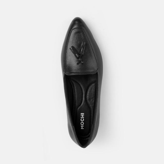 Mochi Women Black Formal Ballerinas (SKU: 31-1258-11-36)
