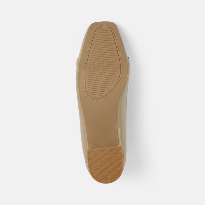 Mochi Women Beige Party Pumps (SKU: 31-1266-20-36)