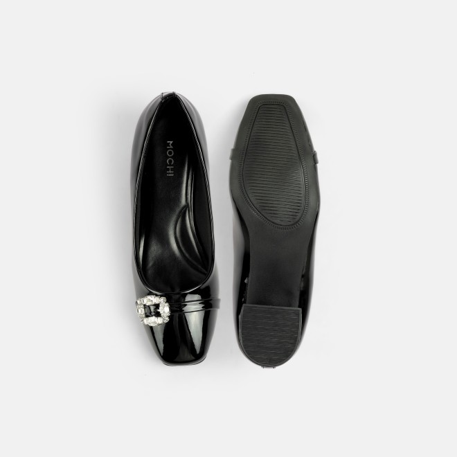 Mochi Women Black Party Pumps (SKU: 31-1266-11-36)