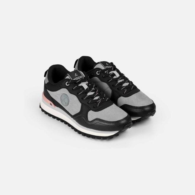 Mochi Women Black Sports Walking Shoes (SKU: 31-1282-11-36)