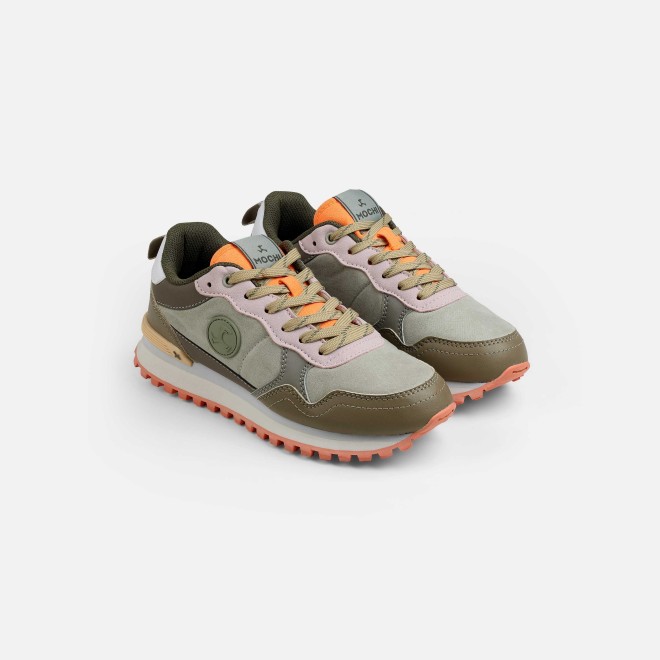 Mochi Women Green Sports Walking Shoes (SKU: 31-1282-21-37)